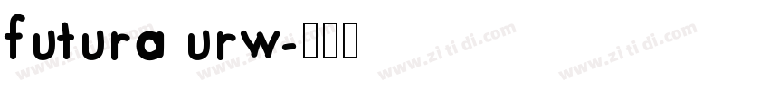 futura urw字体转换